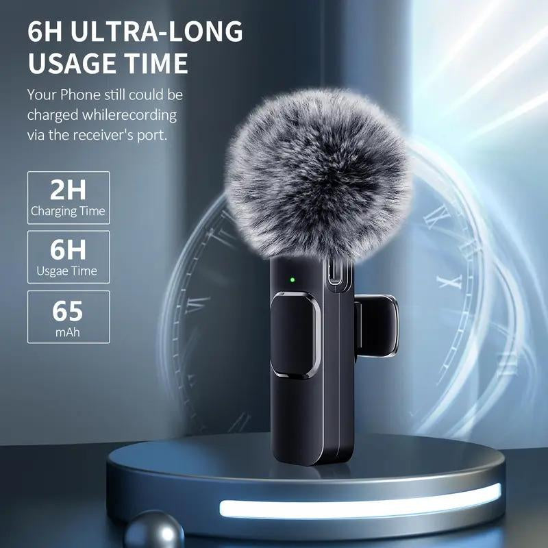 Wireless Microphone Set for Phone & iPad