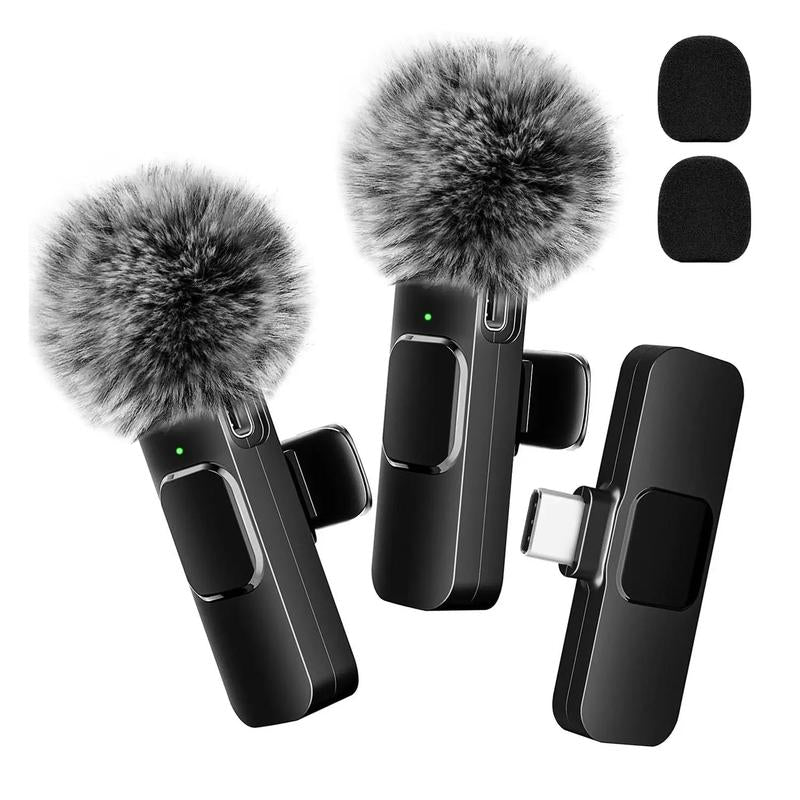 Wireless Microphone Set for Phone & iPad
