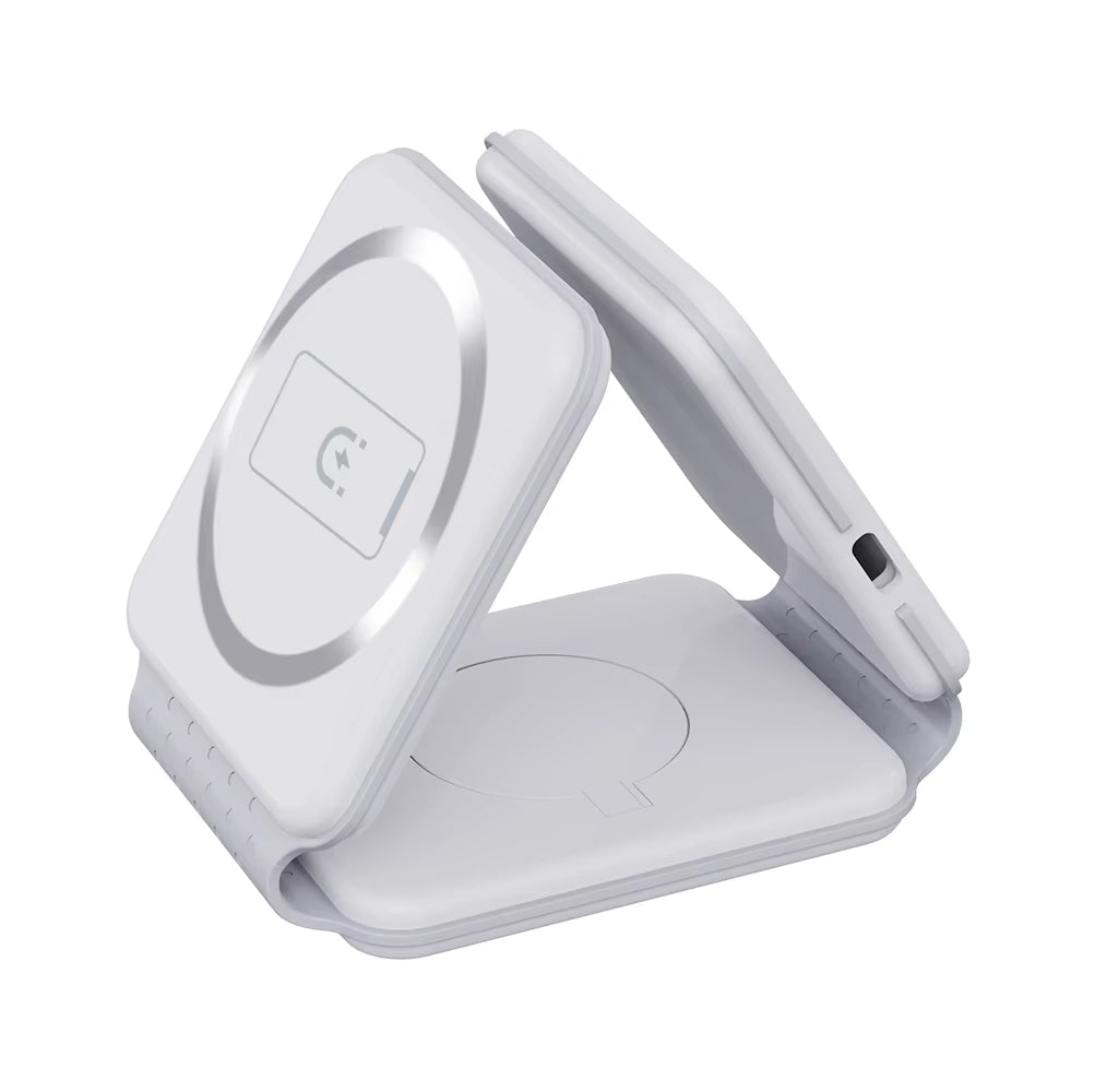 3-in-1 Fast Charger for iPhone, Watch & AirPods
