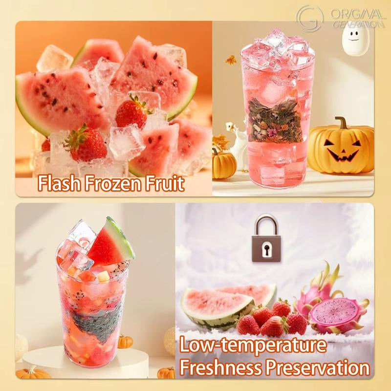“BOGO Halloween Limited Edition 2.0 Watermelon Oolong Tea – 2 Cartons (120 g total) with real Watermelon • Dragon Fruit • Apple • Strawberry”**