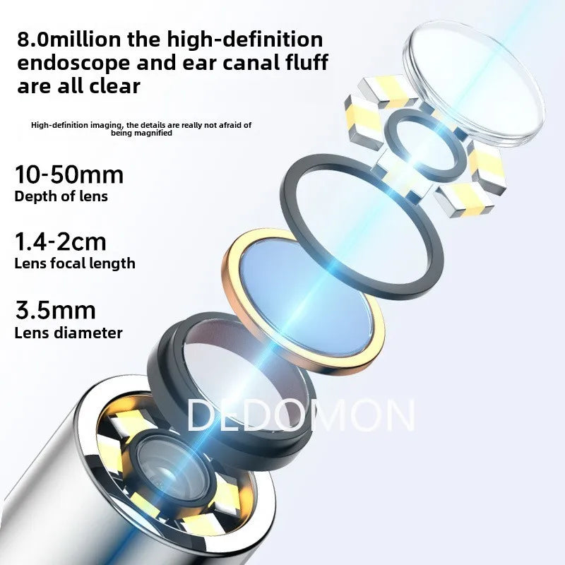 mart Visual Ear Sticks WiFi Otoscope & Wax Removal Tool”
