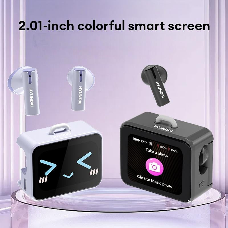 HYUNDAI C19 TWS – Bluetooth 6.0 · LED Display · Anti-Loss Earbuds