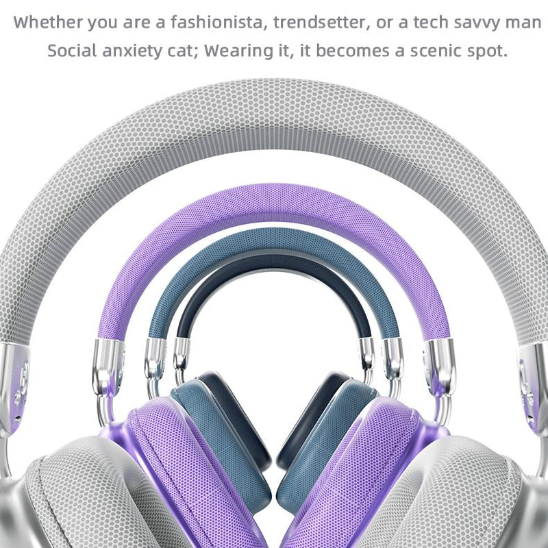 “YANUQIA Wireless Over-Ear Headphones – Hi-Fi, Noise Canceling, Long Battery”