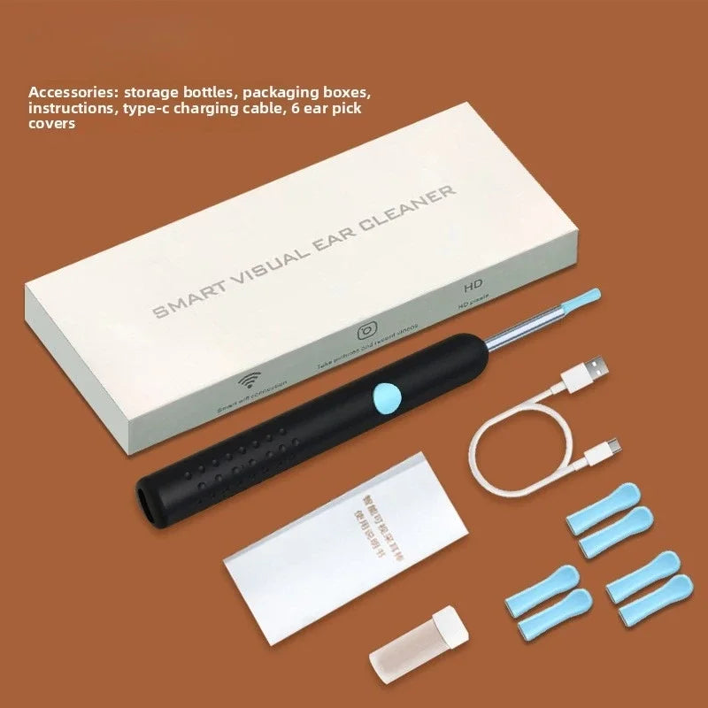 mart Visual Ear Sticks WiFi Otoscope & Wax Removal Tool”